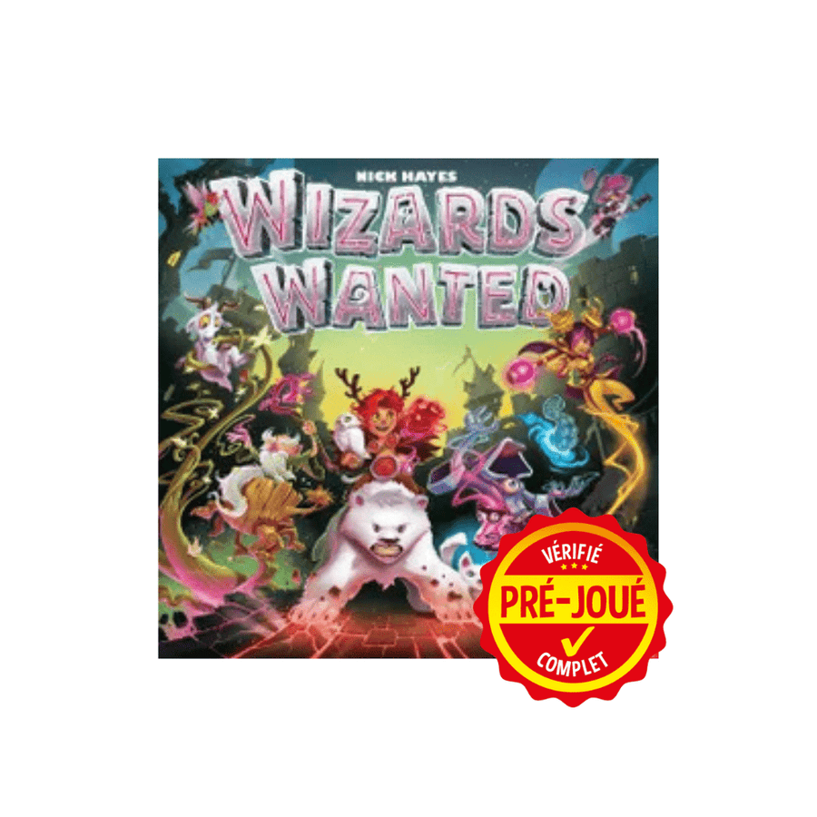 Wizards wanted (pré-joué) (EN) BAZAR - Bazar - Famille