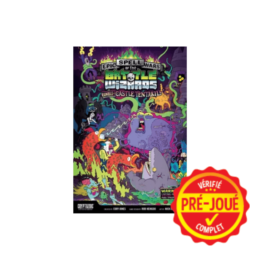 Epic Spell Wars of the Battle Wizards Rumble at castle Tentakill (pré-joué) (EN) BAZAR - Bazar - Jeu de cartes