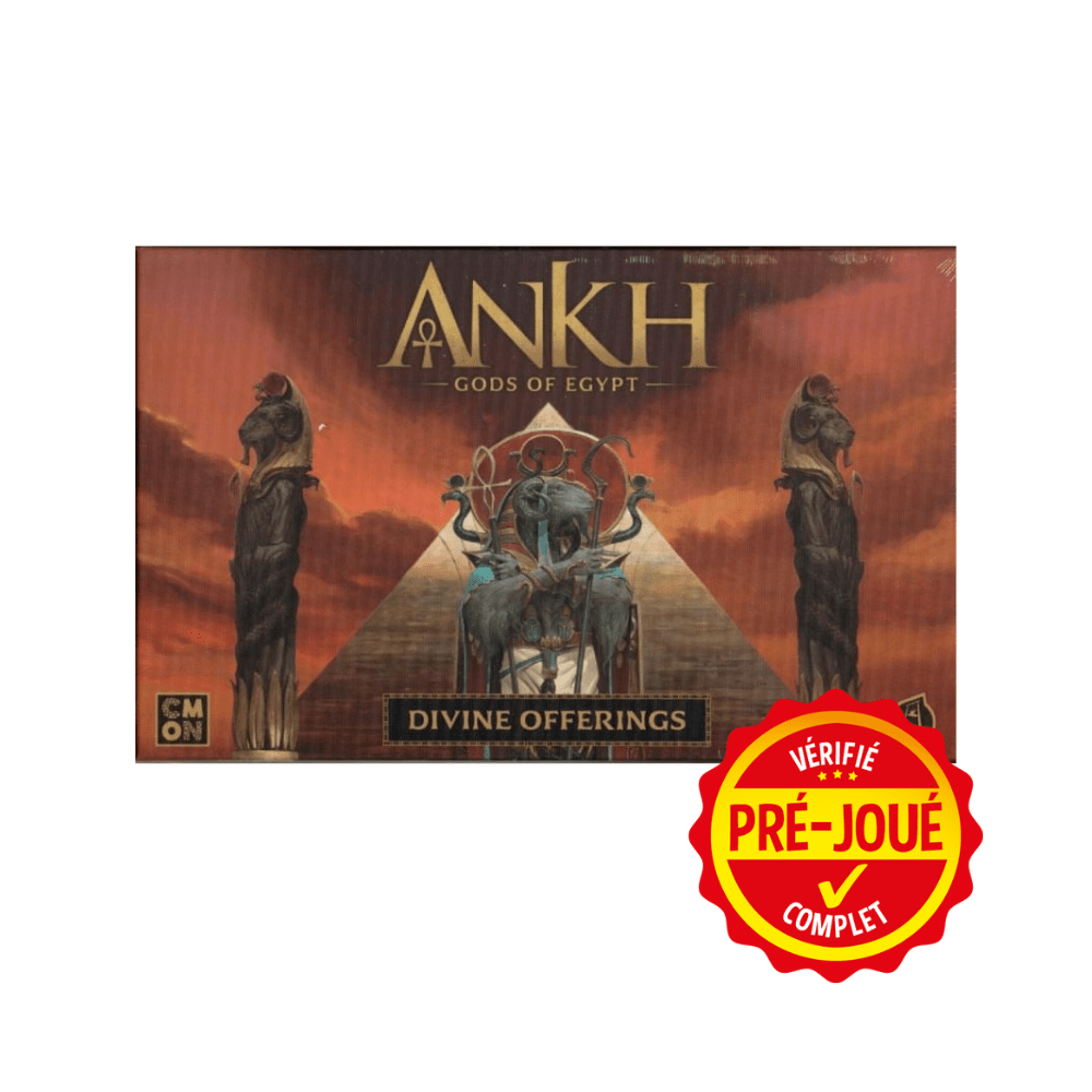 ANKH - Gods of Egypt: Divine Offerings [pré-joué] (EN) BAZAR - Bazar - Stratégie