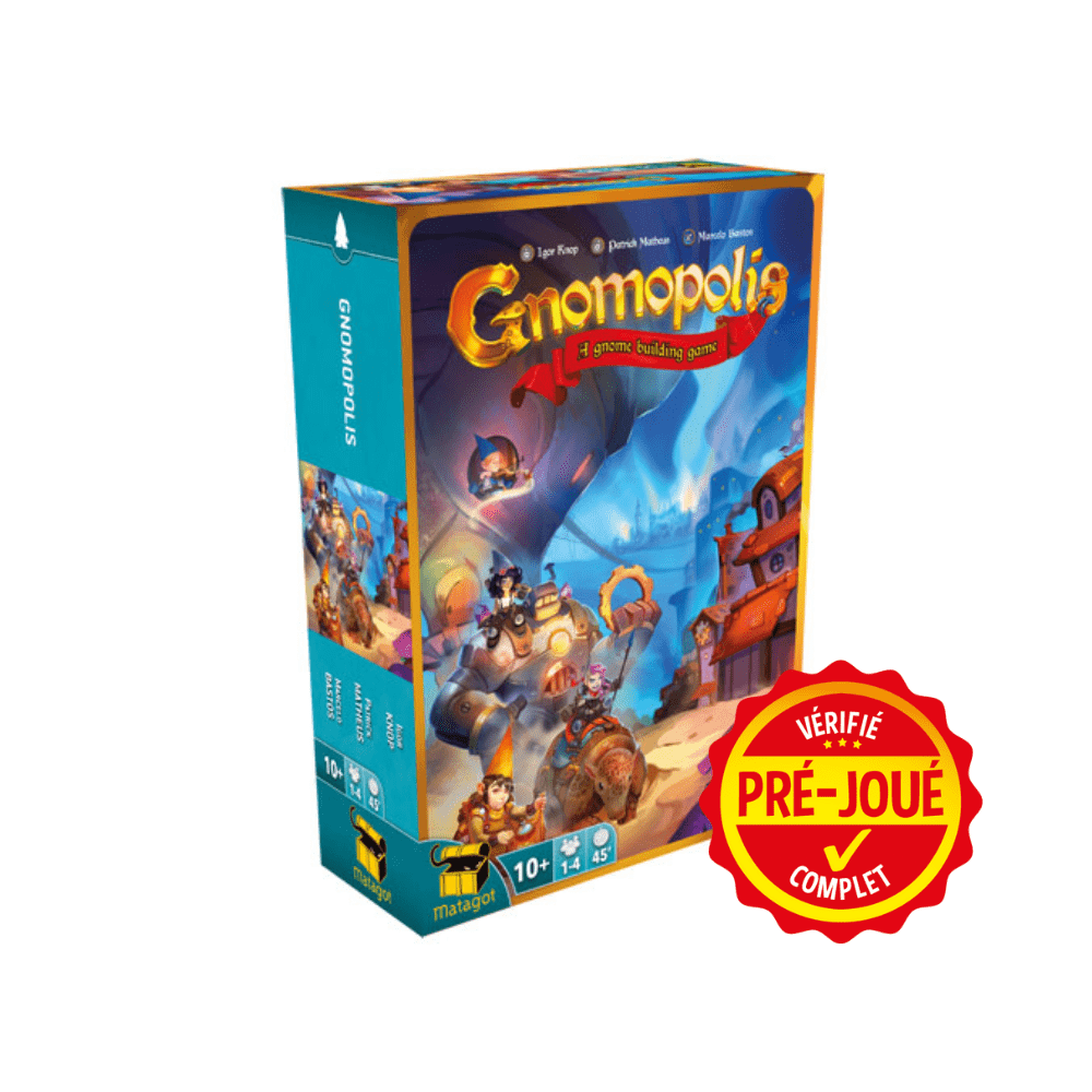 Gnomopolis [pré-joué] (ML) BAZAR - Bazar - Stratégie