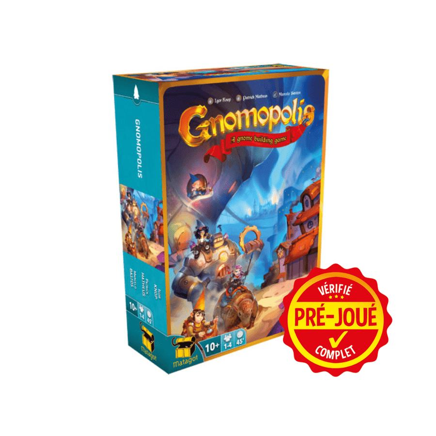 Gnomopolis [pré-joué] (ML) BAZAR - Bazar - Stratégie