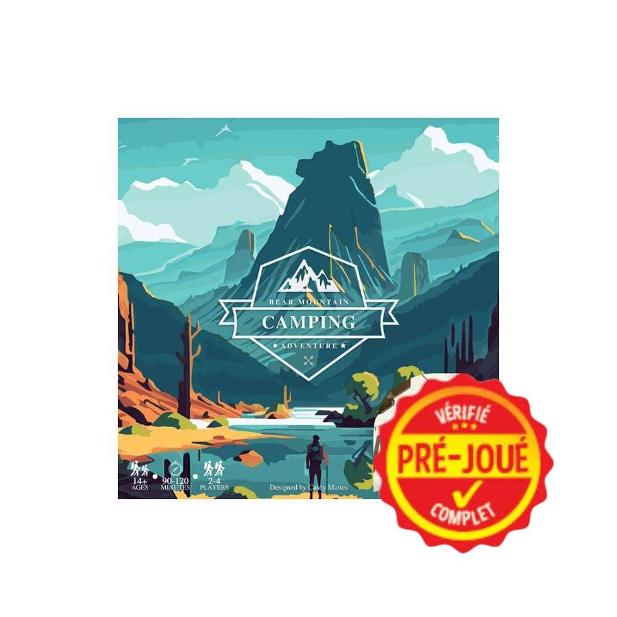 Bear Mountain Camping Adventure - Bundle Kickstarter avec les 4 exp. + Playmat (pré-joué) (EN) BAZAR - Bazar - Stratégie