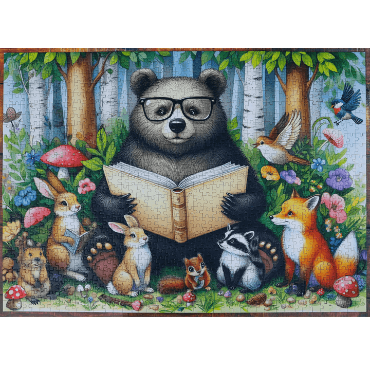 Bear's Storytime Circle  (1000 pcs) CASSE-TÊTE - 1000 morceaux