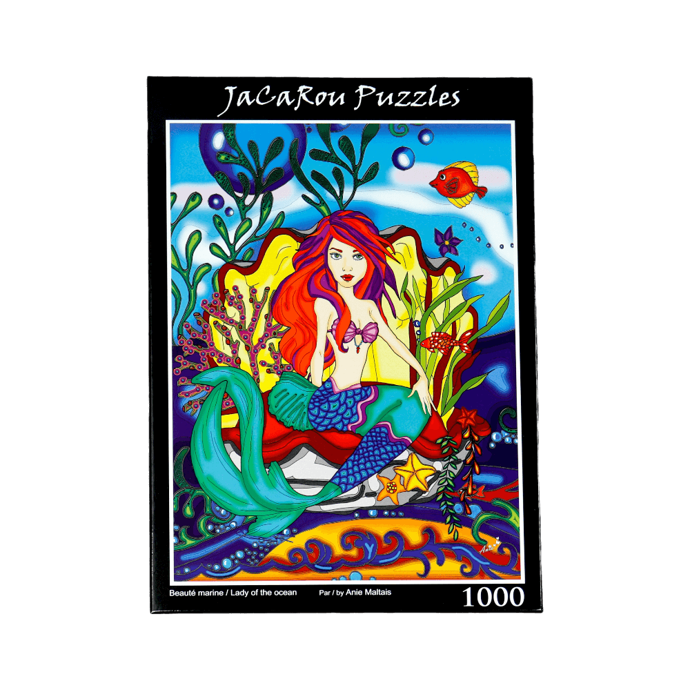 Beauté marine | Lady Of The Ocean (Puzzle 1000 pcs) CASSE-TÊTE - 1000 morceaux