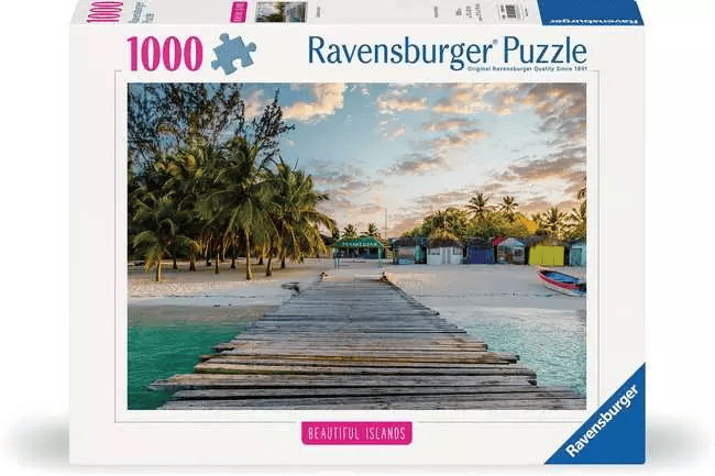 Beautiful Island Caribbean Paradise (Puzzle 1000 pcs) CASSE-TÊTE - 1000 morceaux