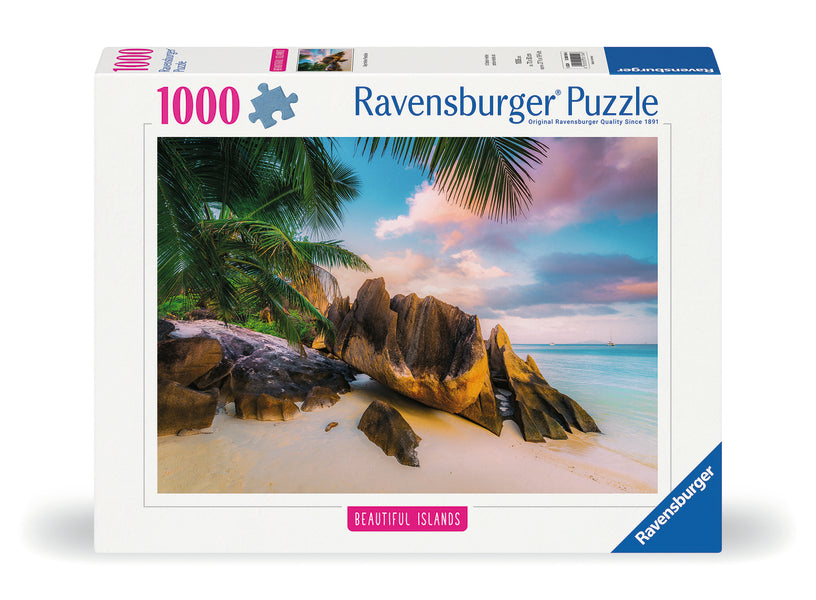 Beautiful Islands Seychelles (1000pcs) CASSE-TÊTE - 1000 morceaux