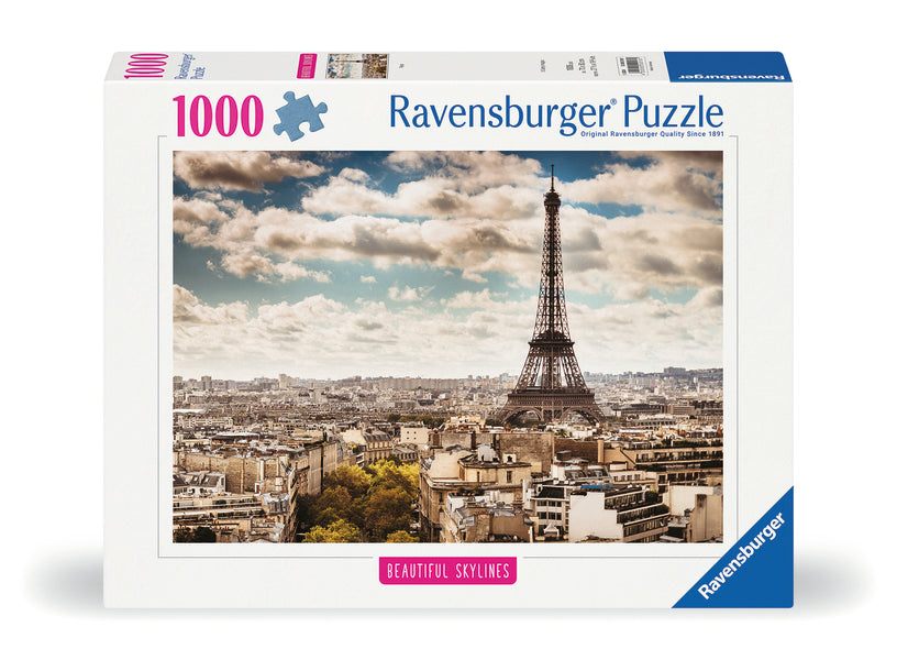 Beautiful Skylines Paris (1000pcs) CASSE-TÊTE - 1000 morceaux