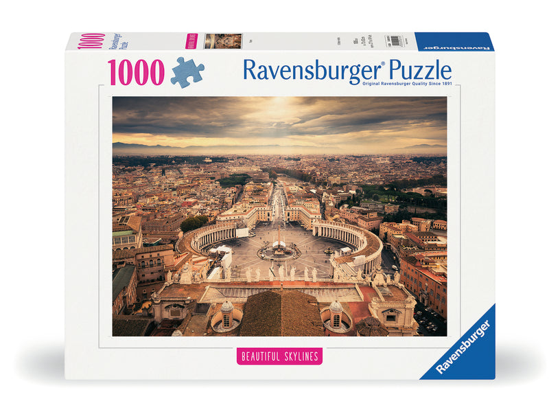 Beautiful Skylines Rome (1000pcs) CASSE-TÊTE - 1000 morceaux