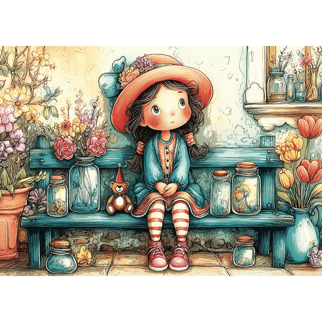 Benchside Innocence (1000pcs) CASSE-TÊTE - 1000 morceaux