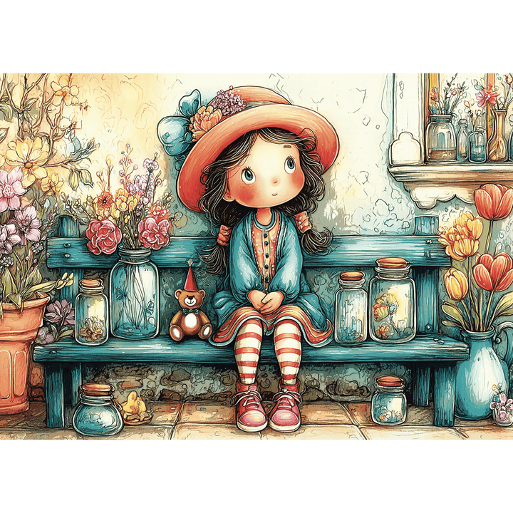 Benchside Innocence (1000pcs) CASSE-TÊTE - 1000 morceaux
