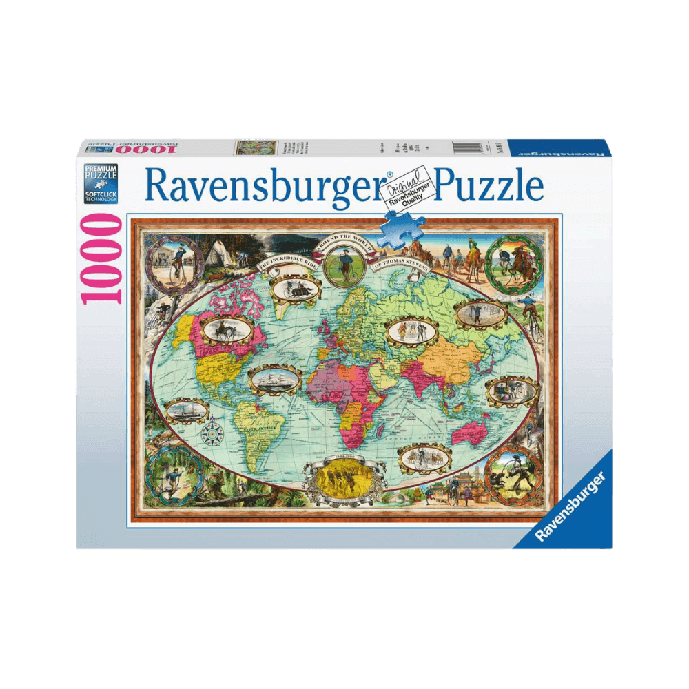 Bicycle Ride Around the World (1000pc) CASSE-TÊTE - 1000 morceaux