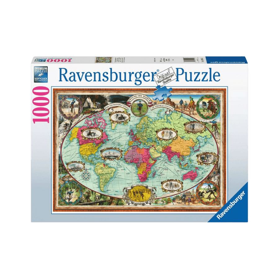 Bicycle Ride Around the World (1000pc) CASSE-TÊTE - 1000 morceaux