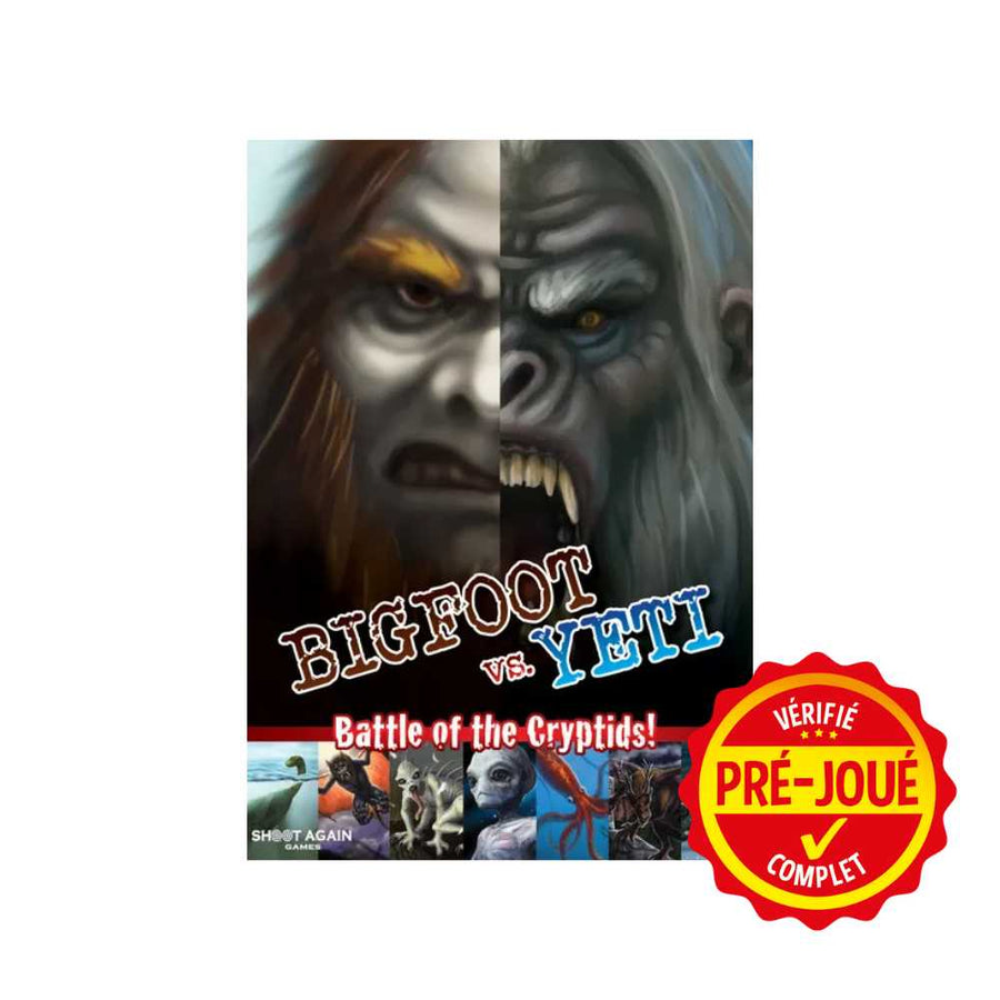 Bigfoot vs Yeti (pré-joué) (EN) BAZAR - Bazar - Stratégie