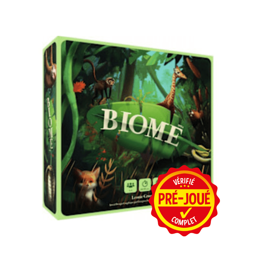 Biome (pré-joué) (FR) BAZAR - Bazar - Stratégie
