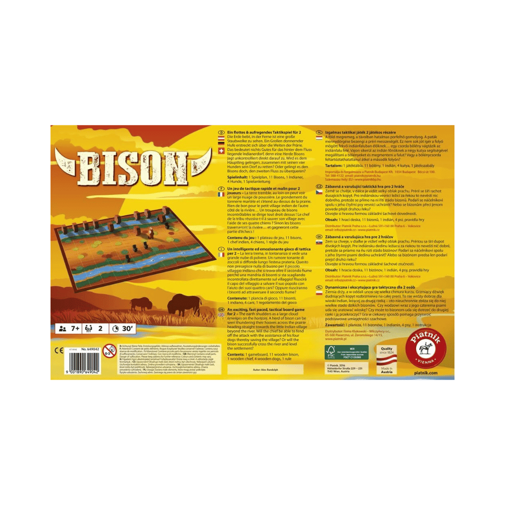 Bison (ML) JEUX - Stratégie - Stratégie léger