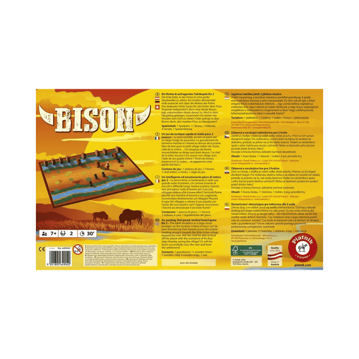 Bison (ML) JEUX - Stratégie - Stratégie léger