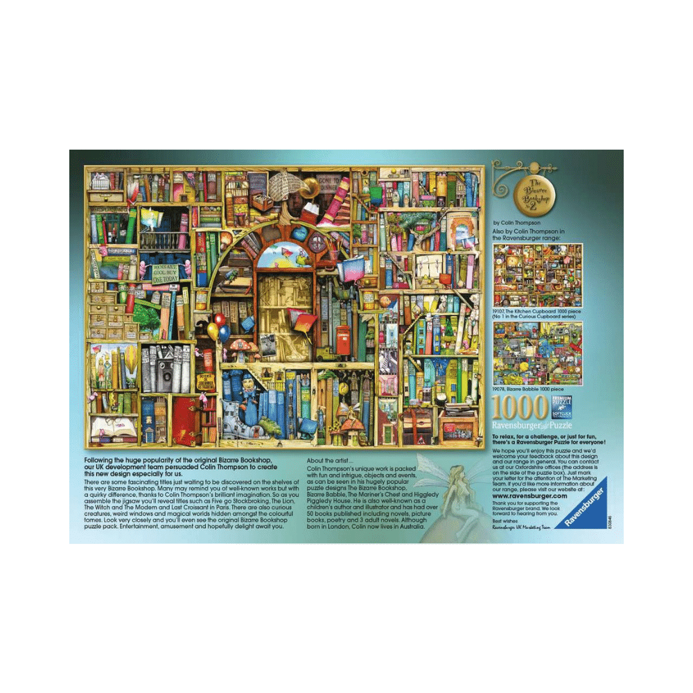Bizarre Bookshop (Puzzle 1000 pc) CASSE-TÊTE - 1000 morceaux
