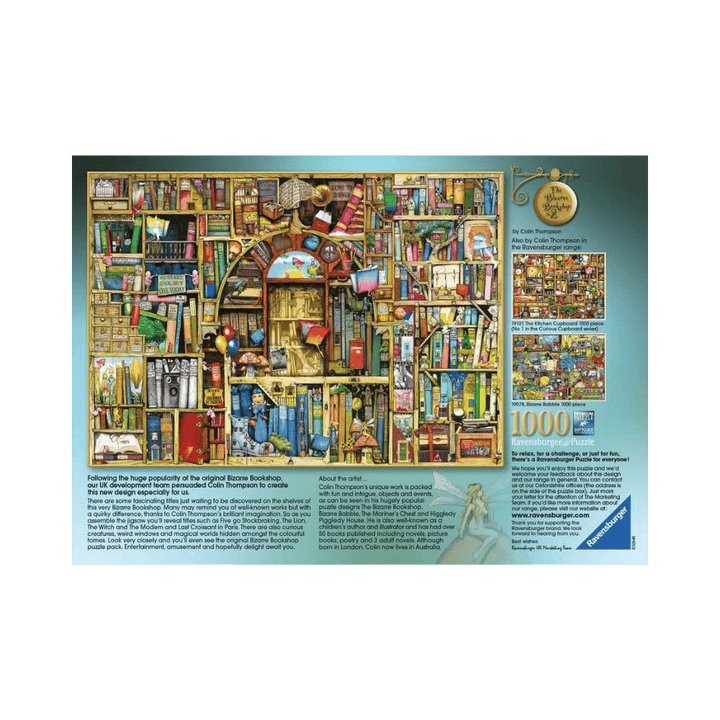 Bizarre Bookshop (Puzzle 1000 pc) CASSE-TÊTE - 1000 morceaux
