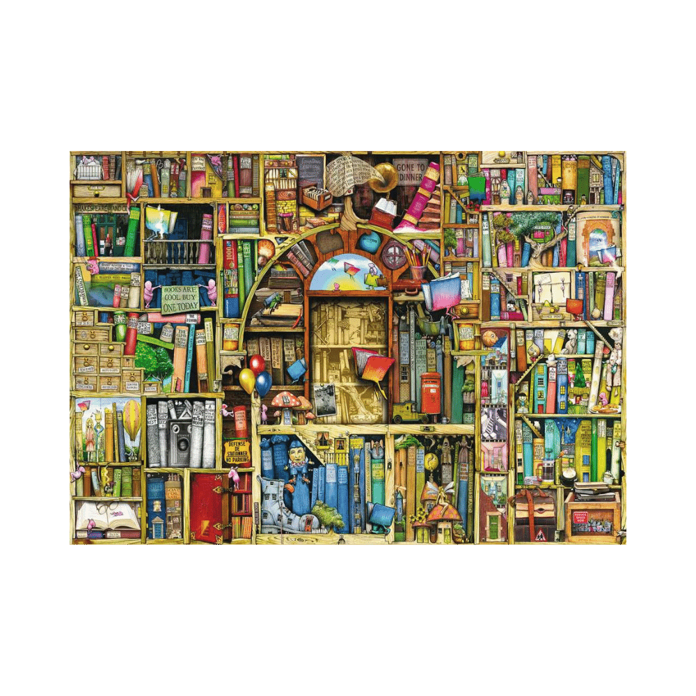 Bizarre Bookshop (Puzzle 1000 pc) CASSE-TÊTE - 1000 morceaux