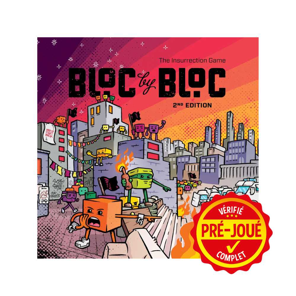 Bloc by Bloc: The Insurrection Game 2nd Ed. [Pré-joué] (EN) BAZAR - Bazar - Stratégie