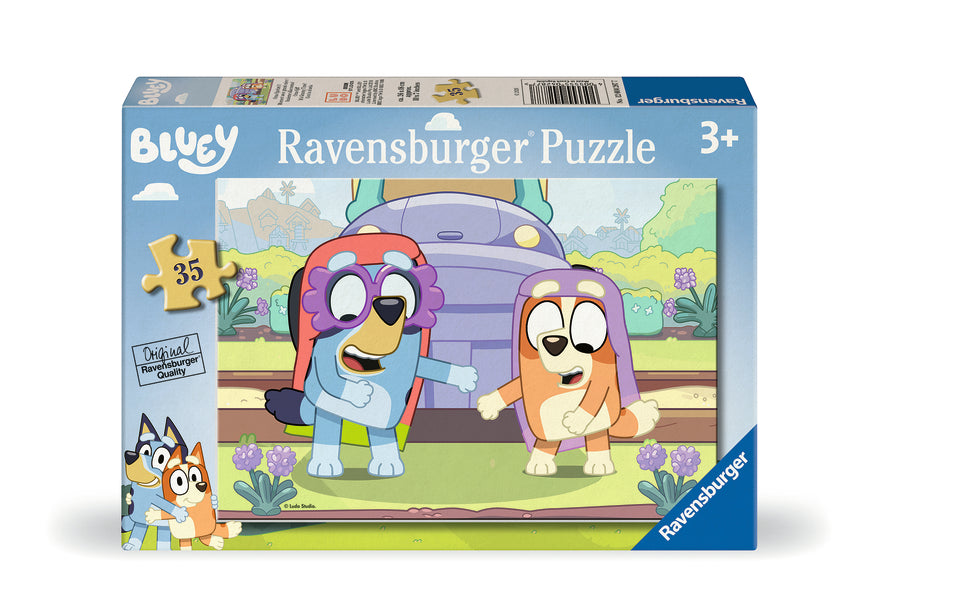 Bluey (35pcs) CASSE-TÊTE - 100 - 150 morceaux