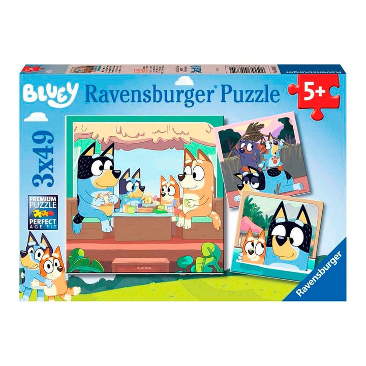 Bluey Adventure (3x49pcs) CASSE-TÊTE - 25-49 morceaux