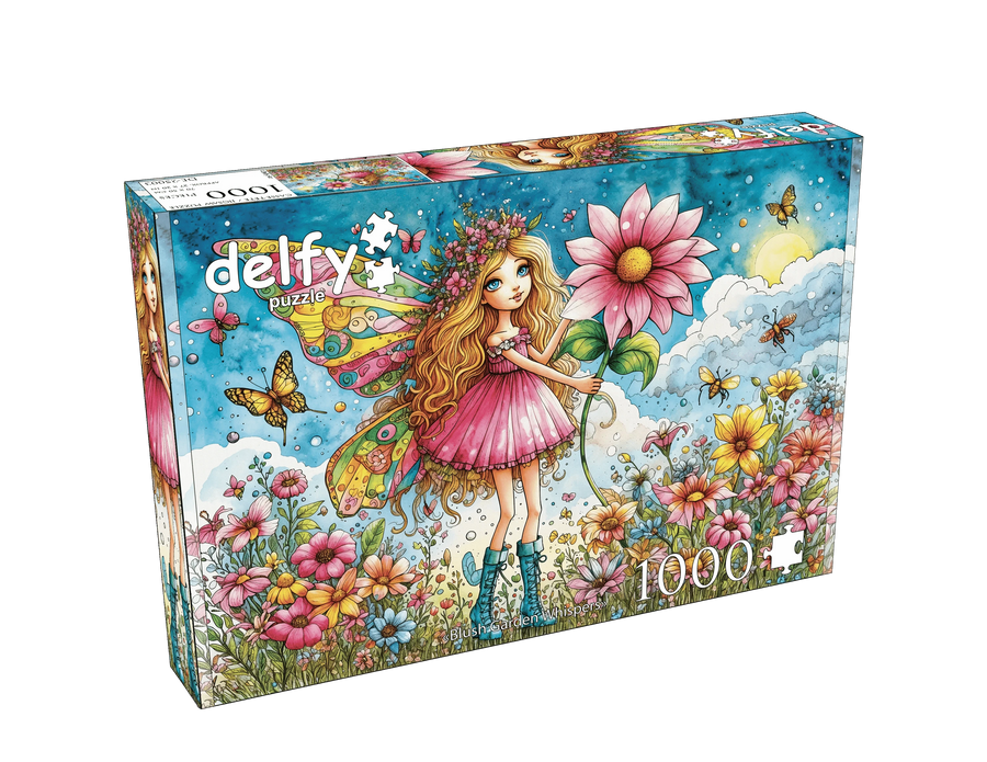Blush Garden Whispers (1000 pcs) CASSE-TÊTE 1000 morceaux