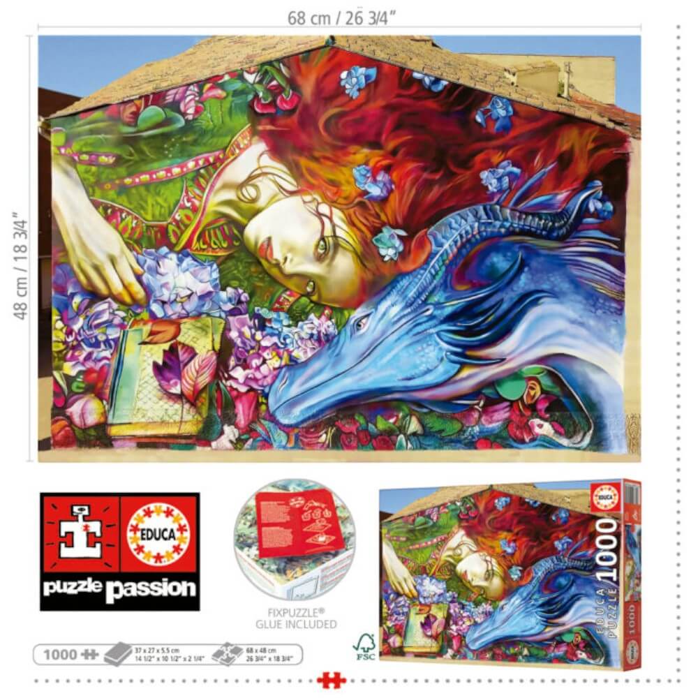 Sant Jordi, Lily Brick casse-tête Educa  Sant Jordi, Lily Brick Puzzle