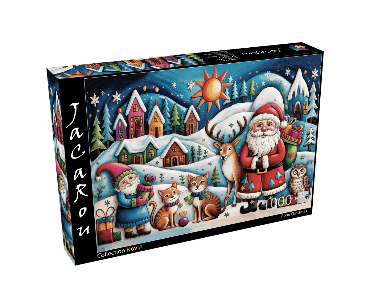 Boho Christmas (1000 pcs) CASSE-TÊTE - 1000 morceaux