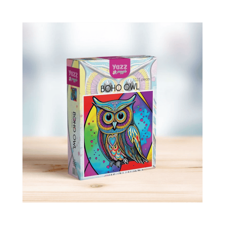 Boho Owl (Puzzle 1023 pcs) CASSE-TÊTE - 1000 morceaux