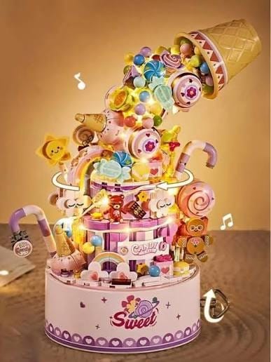 Boîte à musique bonbons (909pcs) PASSE-TEMPS - Jouets - Jouets Construction