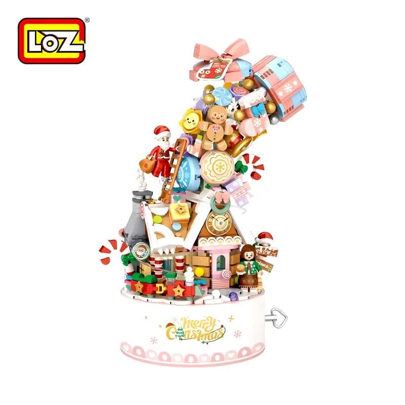 Boîte à musique de Noël PASSE-TEMPS - Jouets - Jouets Construction