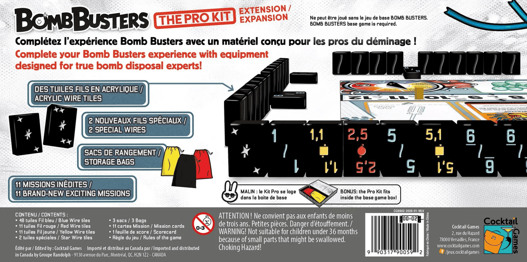 Bomb Busters : Ext. Pro Kit Deluxe (ML) JEUX - Coopératifs