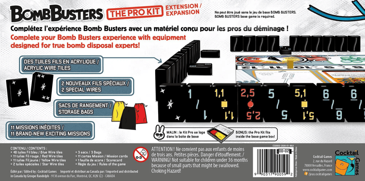 Bomb Busters : Ext. Pro Kit Deluxe (ML) JEUX - Coopératifs