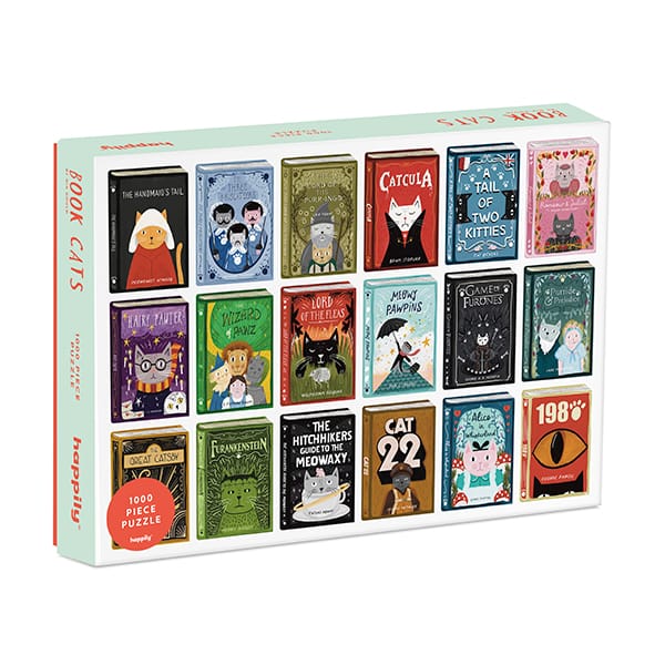 Book Cats (1000 pcs) CASSE-TÊTE - 1000 morceaux