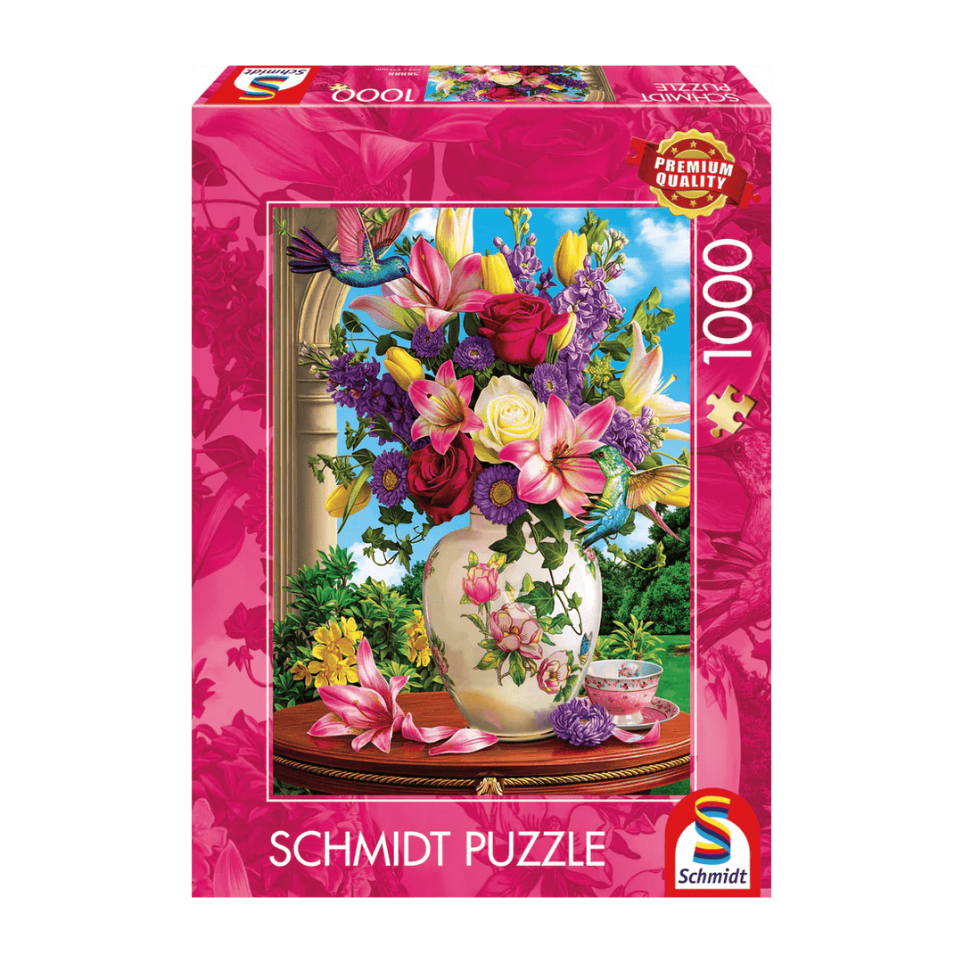 Bouquet de fleurs (1000 pcs) CASSE-TÊTE - 1000 morceaux