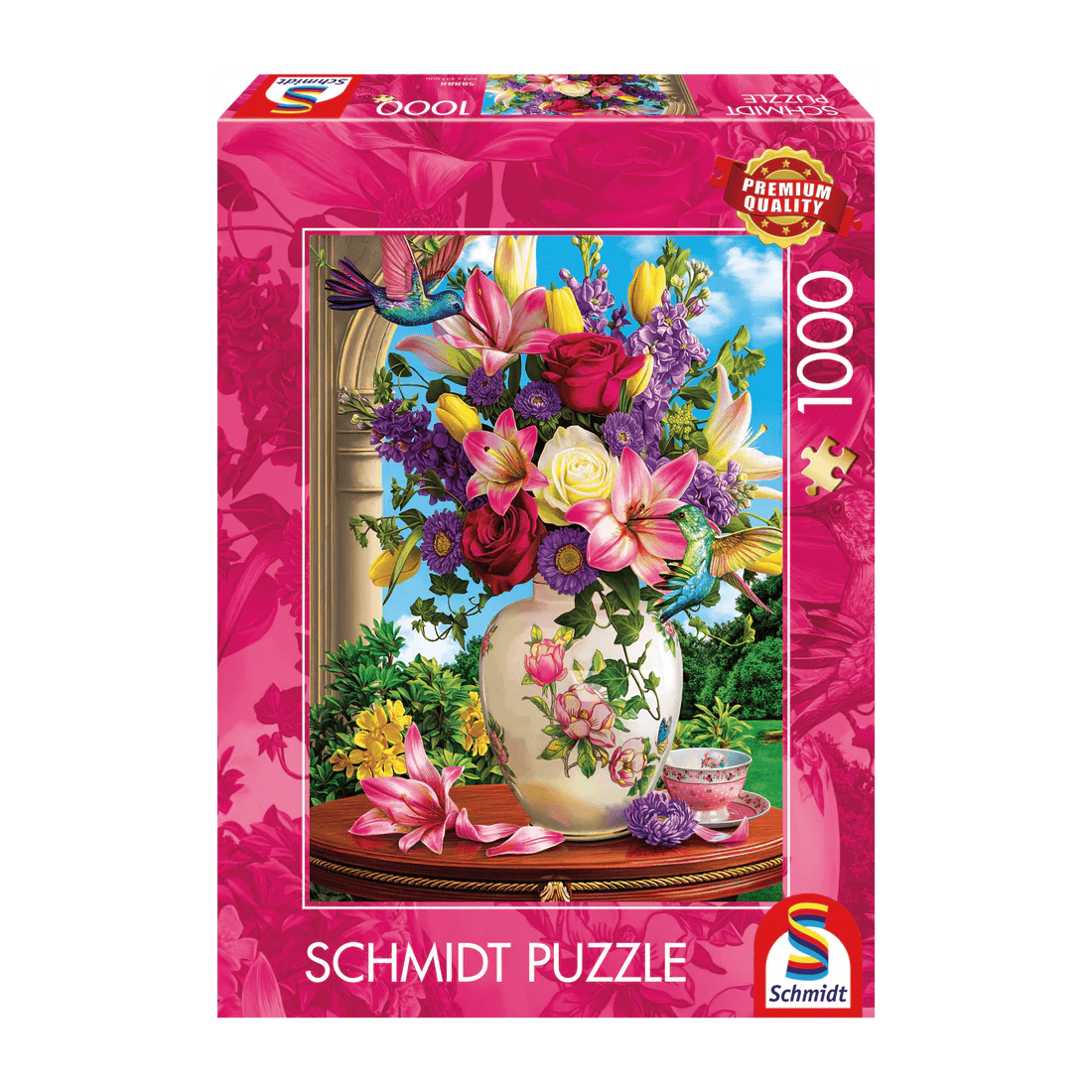 Bouquet de fleurs (1000 pcs) CASSE-TÊTE - 1000 morceaux