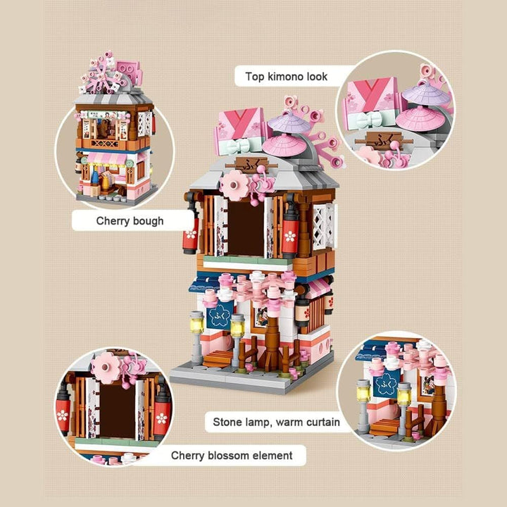 Boutique de kimonos (418pcs) PASSE-TEMPS - Jouets - Jouets Construction