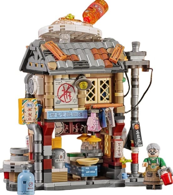 Boutique de rouleaux de riz (733pcs) PASSE-TEMPS - Jouets - Jouets Construction