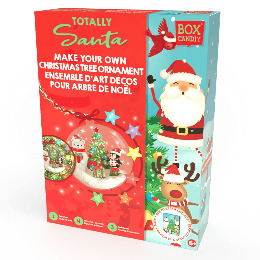 Box Candiy: Totally Santa - Ens. d'art Décos pour Arbre de Noël (ML) PASSE-TEMPS - Bricolages