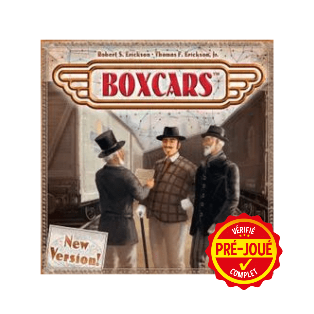 Boxcars second edition [pré-joué] (EN) BAZAR - Bazar - Stratégie