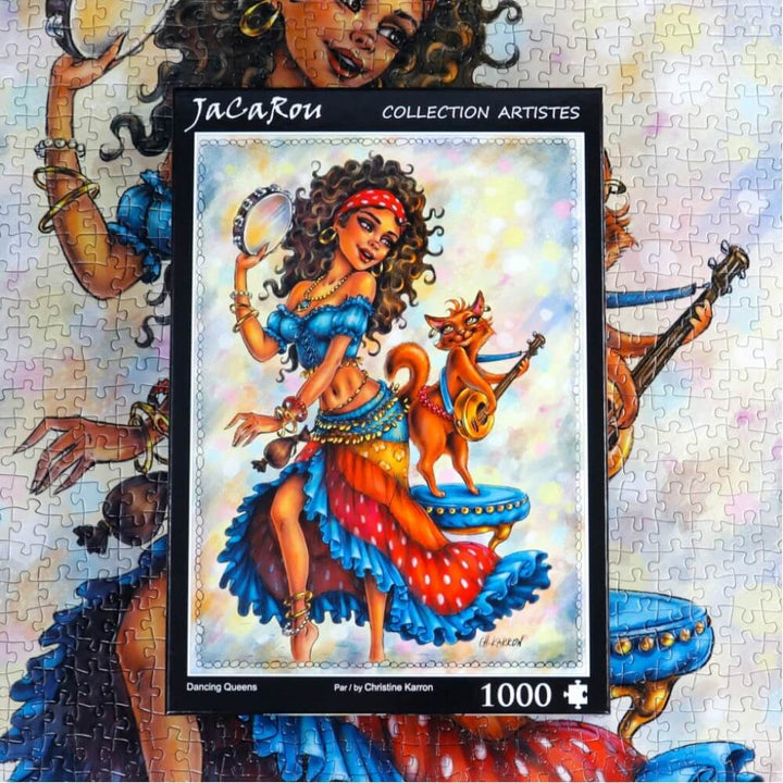 Dancing Queens | Casse-tête JaCaRou puzzle | Achat en ligne Buy online
