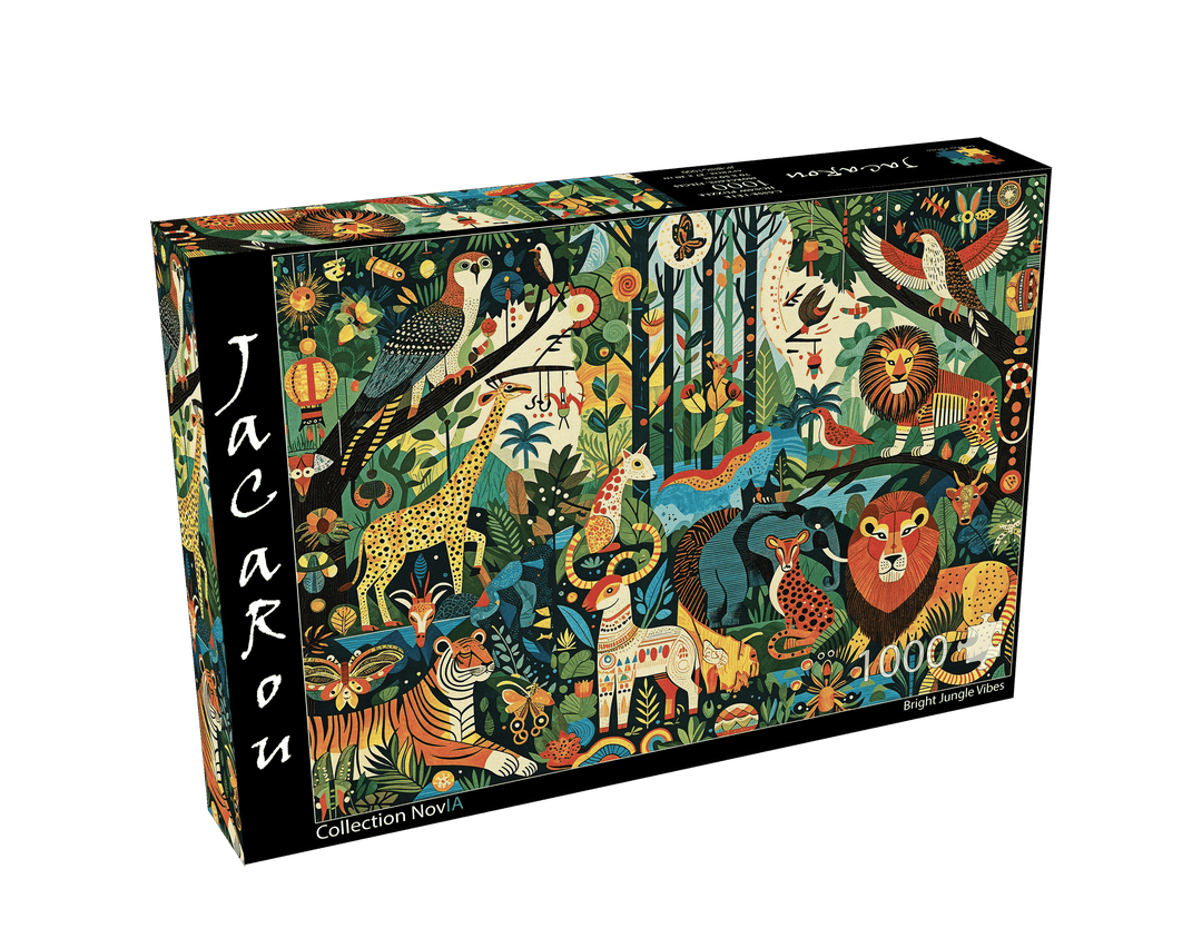 Bright Jungle Vibes (1000 pcs) CASSE-TÊTE - 1000 morceaux