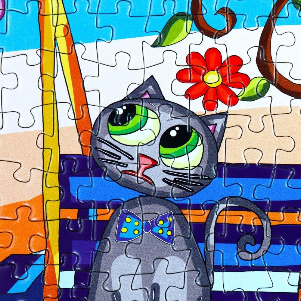 Un Concert miaousical | A Moewsical Concert JaCaRou Puzzle casse-tête