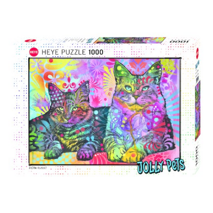 Puzzle 1000: Devoted 2 Cats