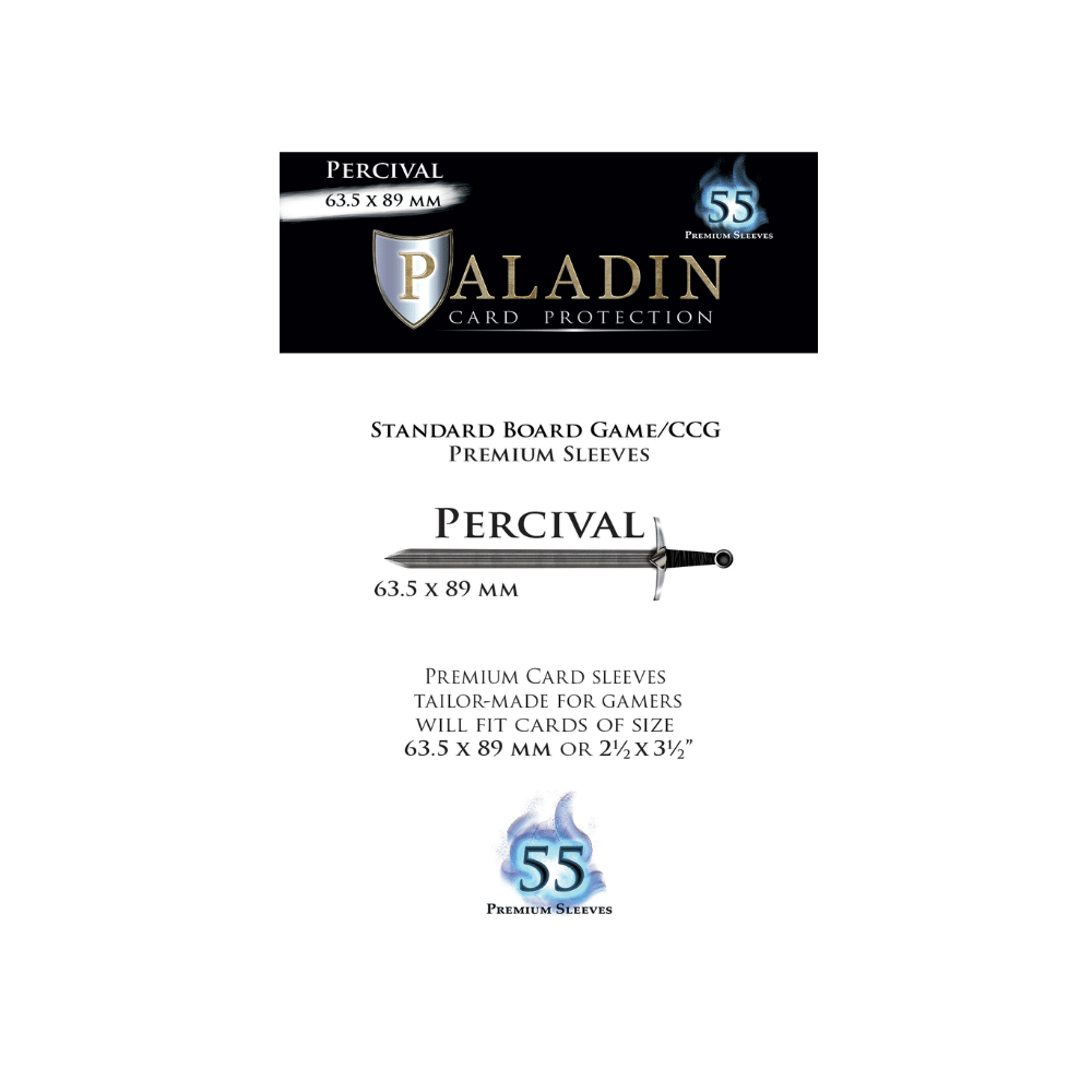 Paladin Sleeves - Percival - 63 x 89mm (55)