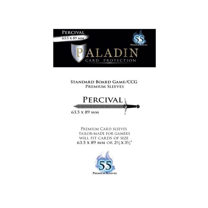 Paladin Sleeves - Percival - 63 x 89mm (55)