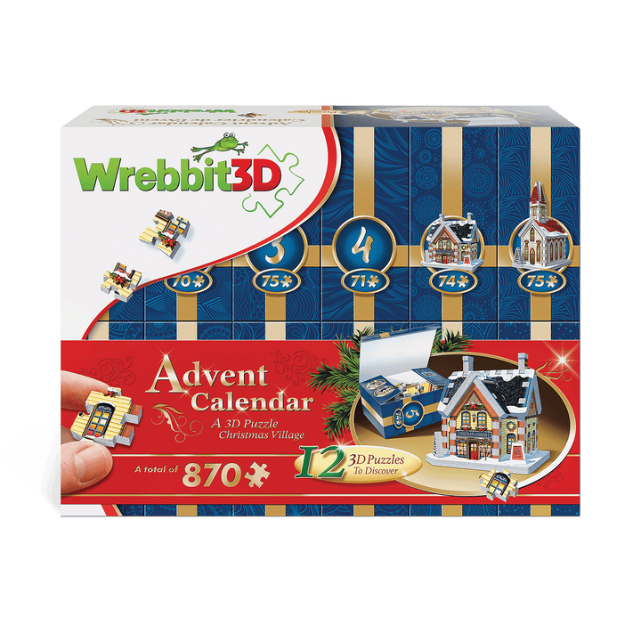 Calendrier de l'Avent (865) CASSE-TÊTE - Casse-tête Noël