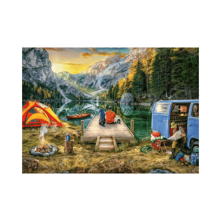 Calm Campsite (Puzzle 1000 pc) CASSE-TÊTE - 1000 morceaux