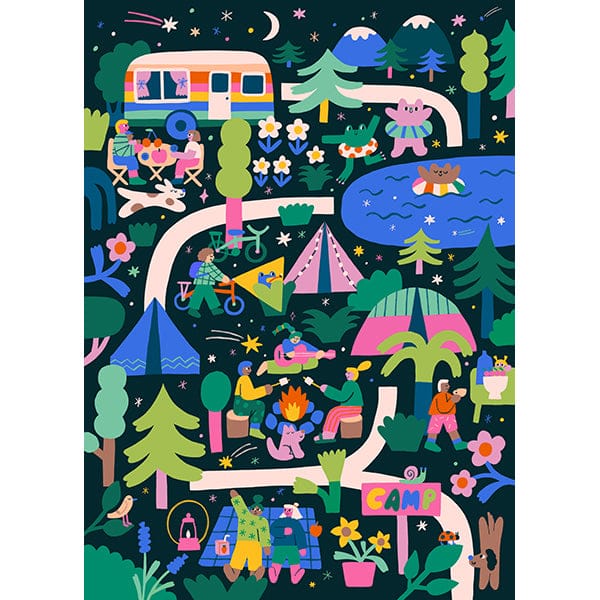 Camp Friendship, J. Zengővári (1000pcs) CASSE-TÊTE - 1000 morceaux